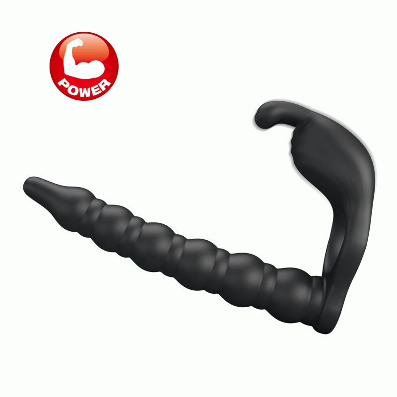Кільце-насадка для подвійного проникнення Pretty Love Blackney Vibrating Enhacer Black
