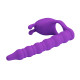 Кільце-насадка для подвійного проникнення Pretty Love Blackney Vibrating Enhacer Purple