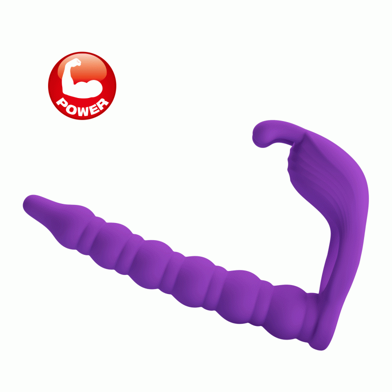 Кільце-насадка для подвійного проникнення Pretty Love Blackney Vibrating Enhacer Purple