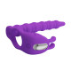 Кільце-насадка для подвійного проникнення Pretty Love Blackney Vibrating Enhacer Purple
