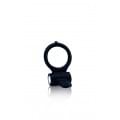 Эрекционное кольцо Marc Dorcel Power Clit Black V2 с вибрацией Черное