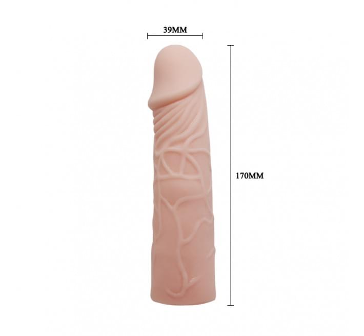 Насадка на член LyBaile Penis Sleeve Flesh 6 inch