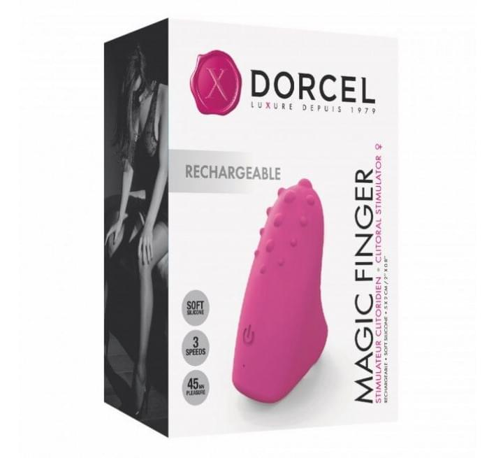 Вибратор на палец Marc Dorcel MAGIC FINGER Розовый