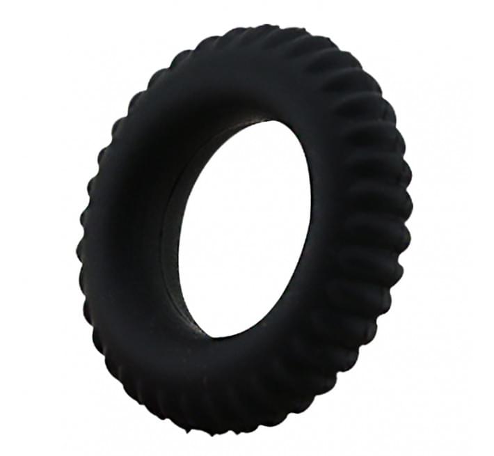 Эрекционное кольцо LyBaile TITAN cock ring Черное