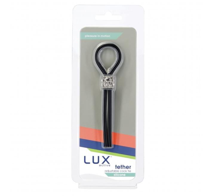 Ерекційне кільце-ласо LUX Active Tether Adjustable Silicone Cock Tie, регульоване