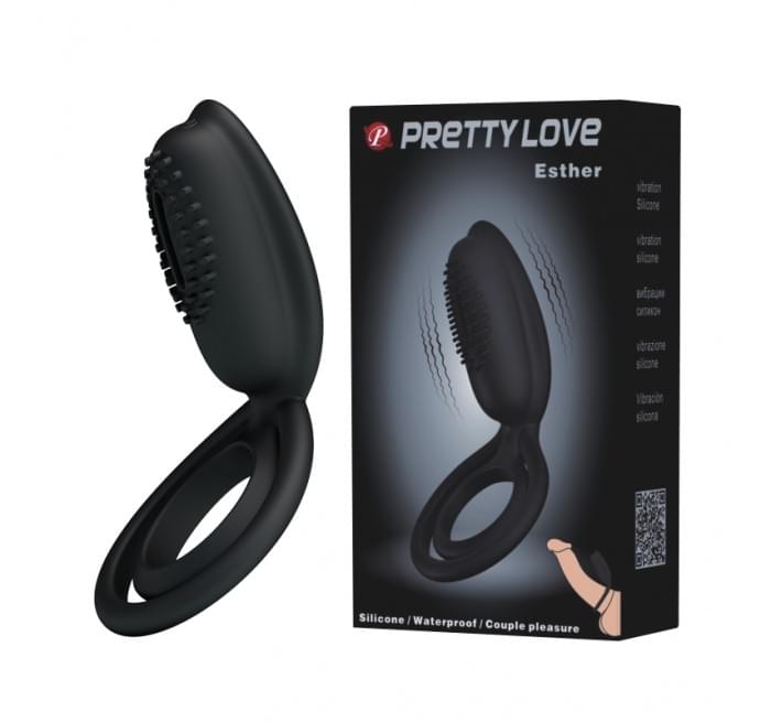 Ерекційне кільце Pretty Love Penis Ring Чорне