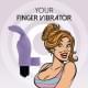 Вібратор FeelzToys Magic Finger Vibrator Фіолетовий