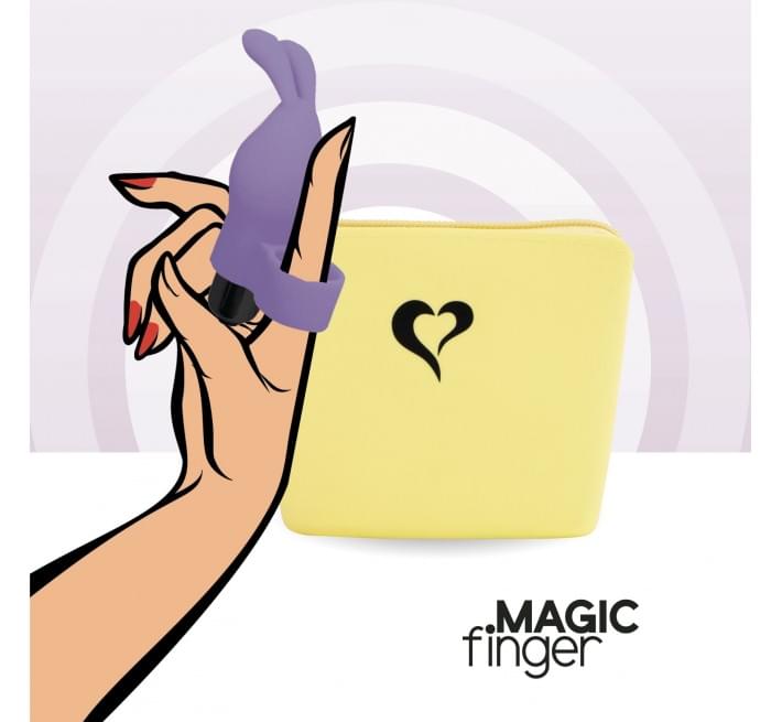 Вібратор FeelzToys Magic Finger Vibrator Фіолетовий