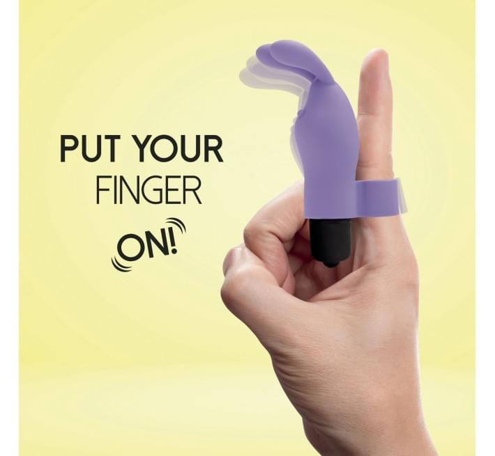 Вібратор FeelzToys Magic Finger Vibrator Фіолетовий