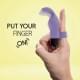 Вібратор FeelzToys Magic Finger Vibrator Фіолетовий