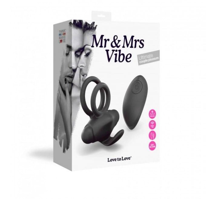 Ерекційне віброкільце Love To Love Mr & Mrs VIBE з пультом д/в