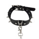 Нашийник з шипами та повідцем Art of Sex Collar Spikes and Leash