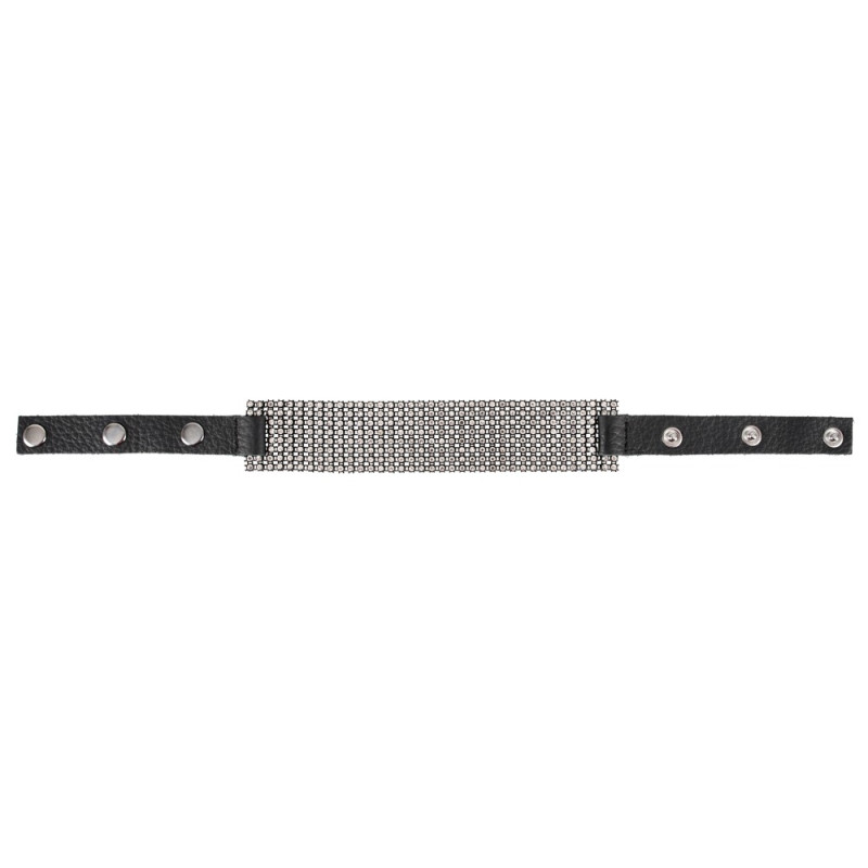 Нашийник Bad Kitty Rhinestone Choker Чорний