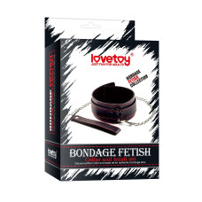 Нашийник з повідком LoveToy Bondage Fetish Collar And Leash Set