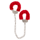 Поножі OOTB Plush Leg Cuffs Red