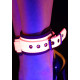 Поножі, що світяться в темряві Taboom Ankle Cuffs, рожеві