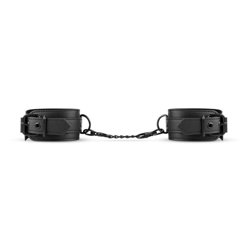 Поножі Bedroom Fantasies: Faux Leather Ankle Cuffs, чорні