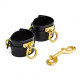 Наручники UPKO Handcuffs итальянская кожа, Черные