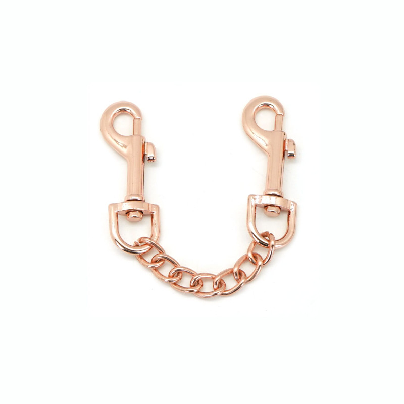 Наручники Liebe Seele Rose Gold Memory Wrist Cuff, натуральная кожа, розовое золото