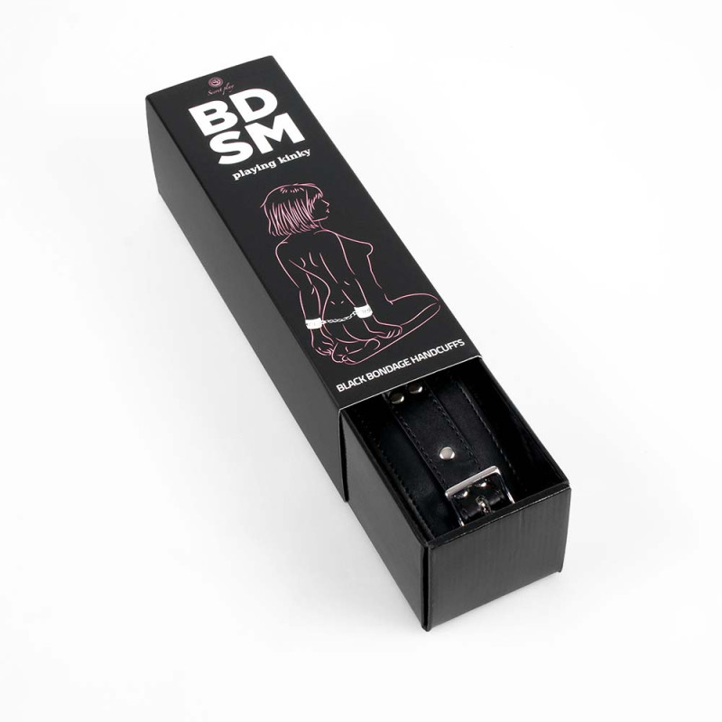 Наручники Secret Play Bondage Handcuffs Black
