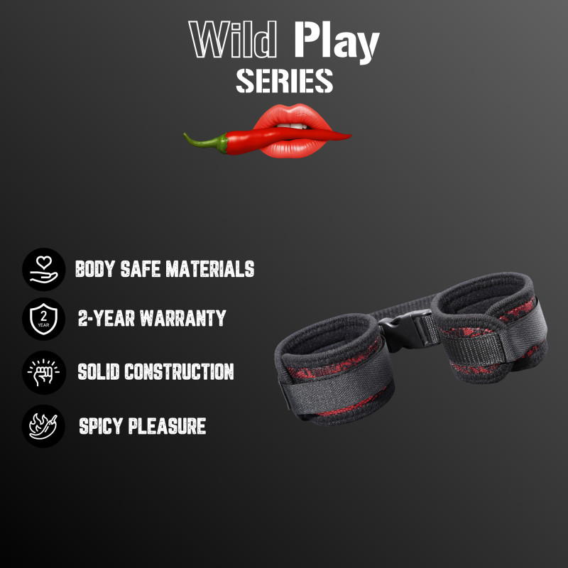 Наручники Erospace Wild Play Handcuffs C16