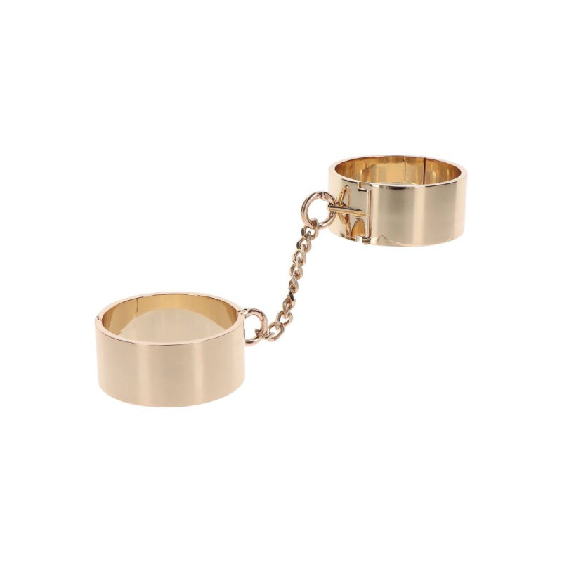 Наручники Taboom Slave Wrist Cuffs, металеві, золотисті