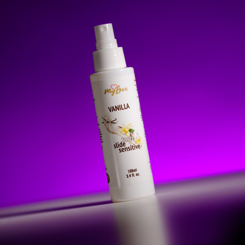 Інтимний гель-лубрикант MyLove Taste Slide Sensitive Vanilla, 100 мл