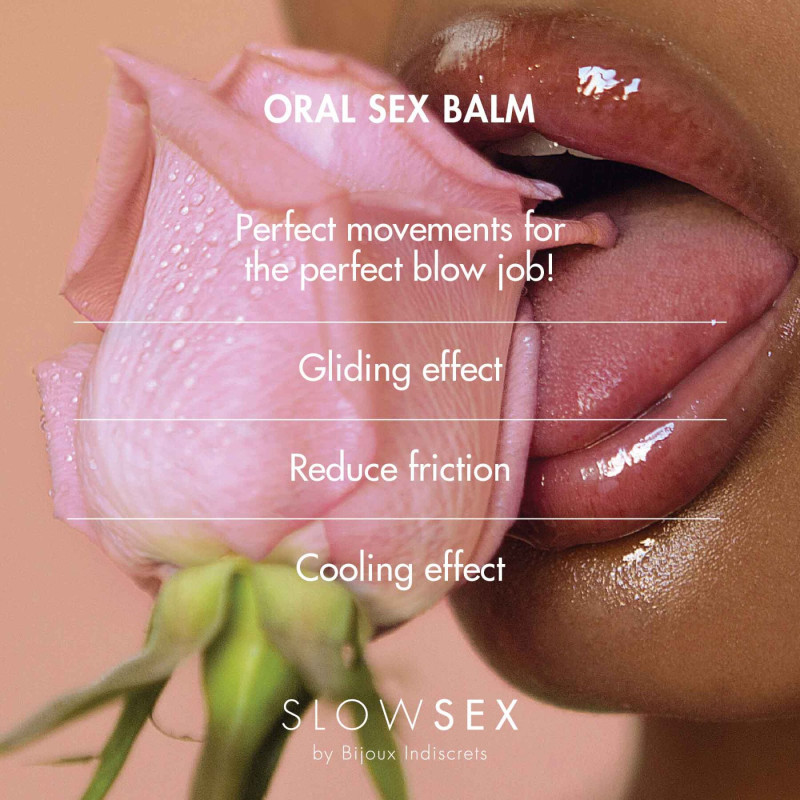 Бальзам для орального сексу Slow Sex Bijoux Indiscrets