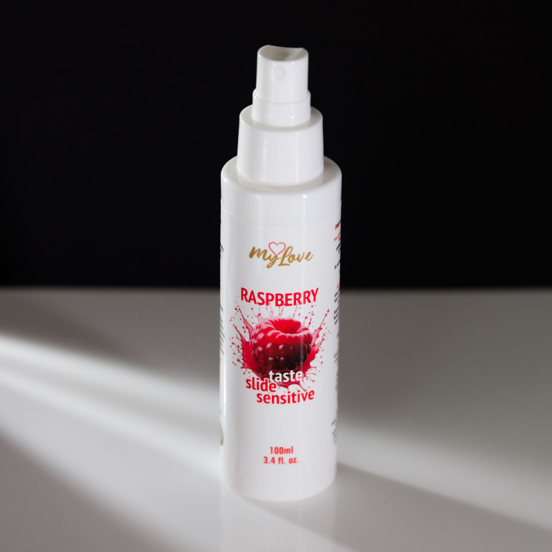 Интимный гель-лубрикант MyLove Taste-Slide Sensitive Raspberry, 100 мл