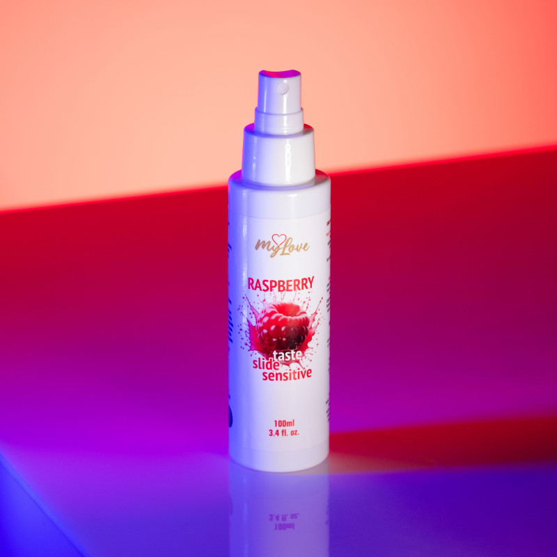 Интимный гель-лубрикант MyLove Taste-Slide Sensitive Raspberry, 100 мл