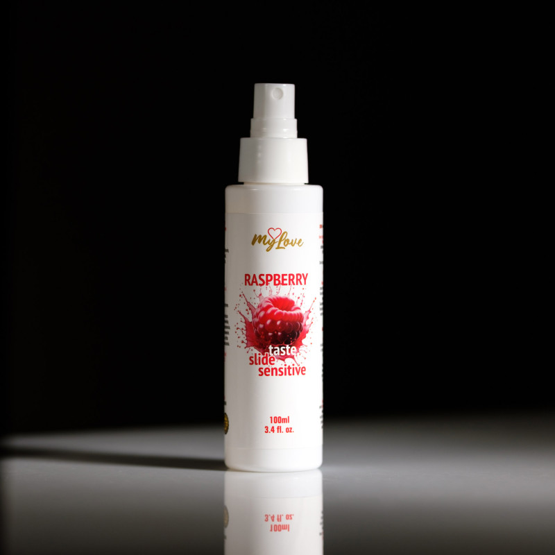 Интимный гель-лубрикант MyLove Taste-Slide Sensitive Raspberry, 100 мл