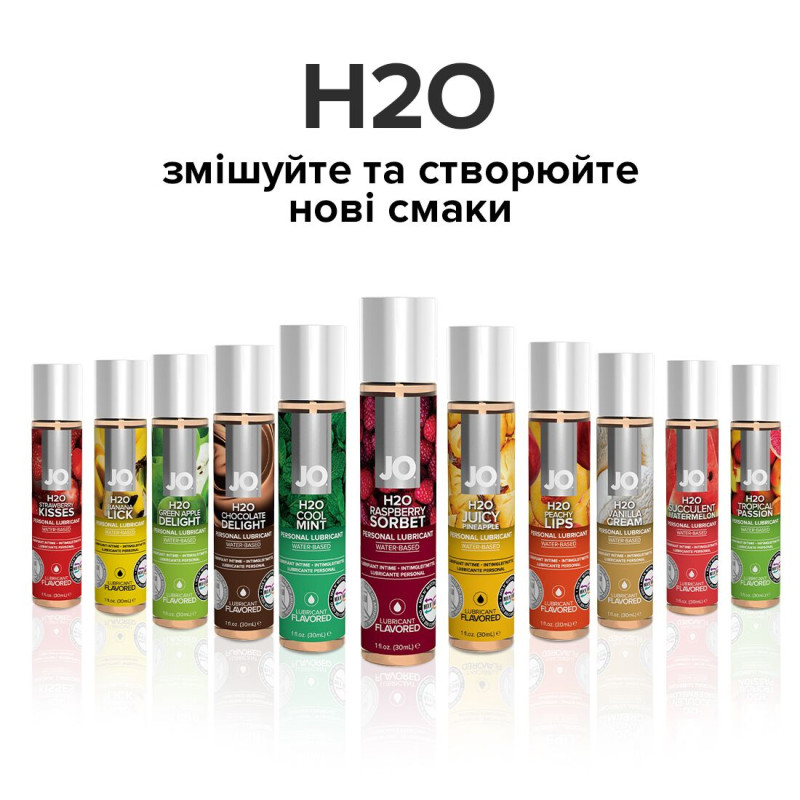 Лубрикант на водній основі System JO H2O RASPBERRY SORBET 120 мл