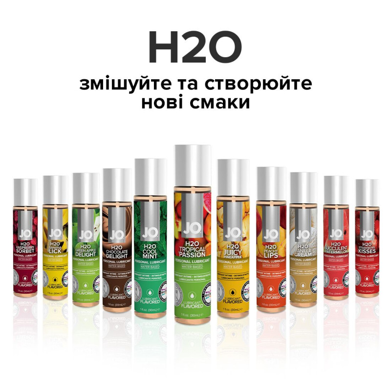 Лубрикант на водній основі System JO H2O TROPICAL PASSION 30 мл