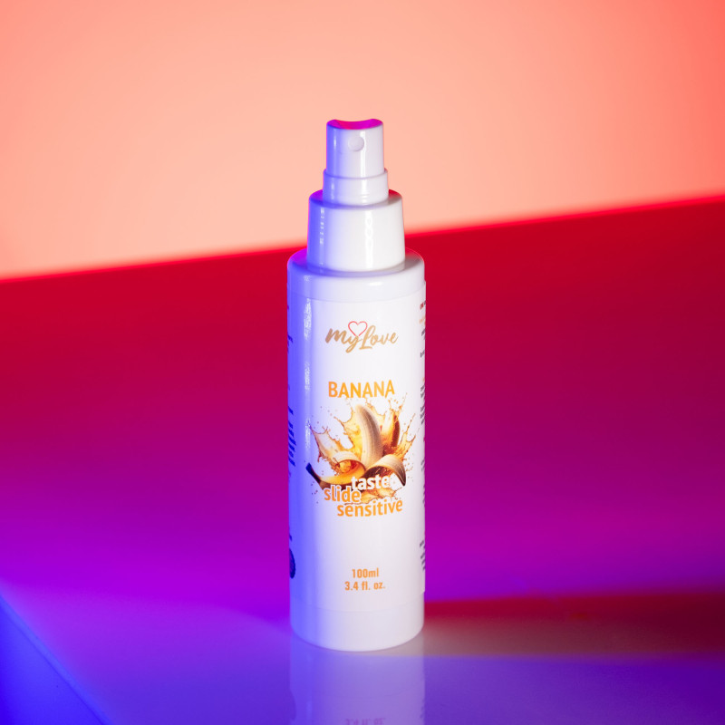 Интимный гель-лубрикант MyLove Taste Slide Sensitive Banana, 100 мл