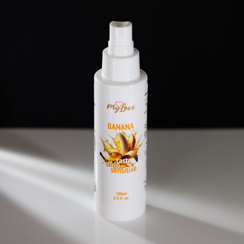 Интимный гель-лубрикант MyLove Taste Slide Sensitive Banana, 100 мл
