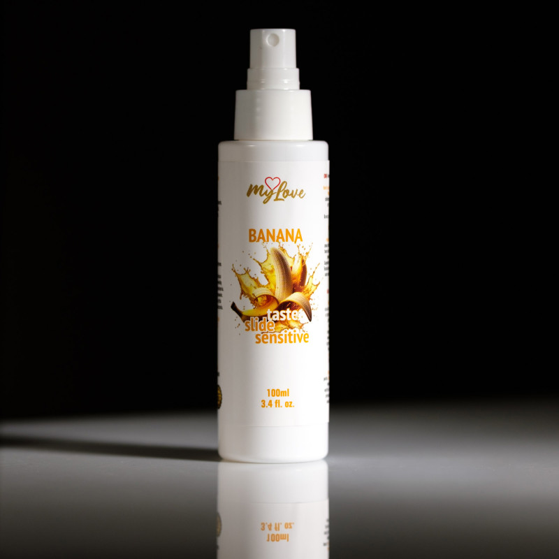 Интимный гель-лубрикант MyLove Taste Slide Sensitive Banana, 100 мл