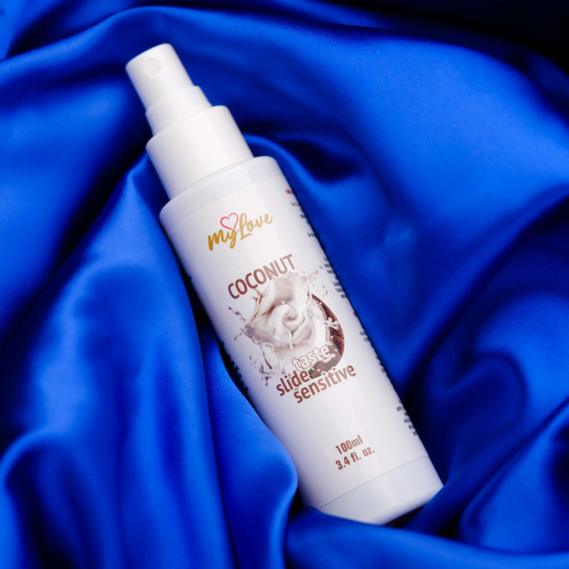 Інтимний гель-лубрикант MyLove Taste Slide Sensitive Coconut, 100 мл