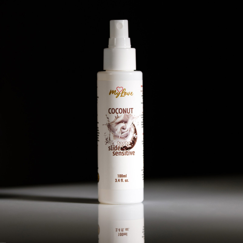 Інтимний гель-лубрикант MyLove Taste Slide Sensitive Coconut, 100 мл