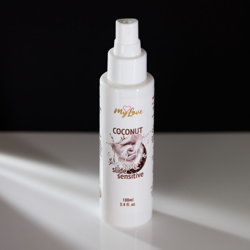 Інтимний гель-лубрикант MyLove Taste Slide Sensitive Coconut, 100 мл