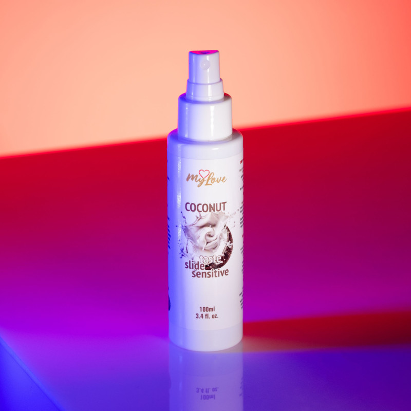 Інтимний гель-лубрикант MyLove Taste Slide Sensitive Coconut, 100 мл