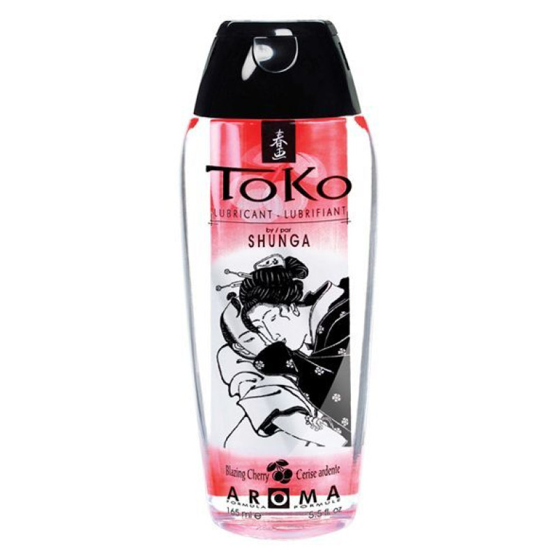 Лубрикант на водній основі Shunga Toko AROMA Blazing Сherry 165 мл