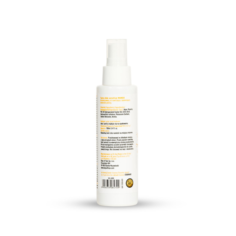 Інтимний гель-лубрикант MyLove Taste Slide Sensitive Mango, 100 мл