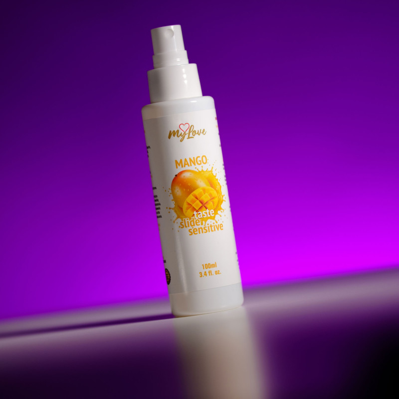 Інтимний гель-лубрикант MyLove Taste Slide Sensitive Mango, 100 мл