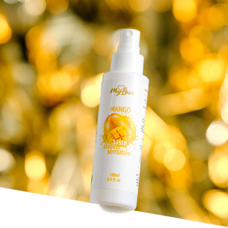 Інтимний гель-лубрикант MyLove Taste Slide Sensitive Mango, 100 мл