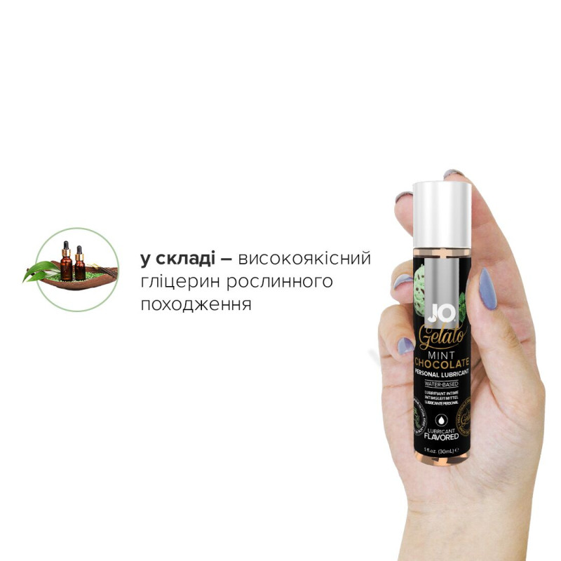 Лубрикант на водній основі System JO GELATO MINT CHOCOLATE 30 мл