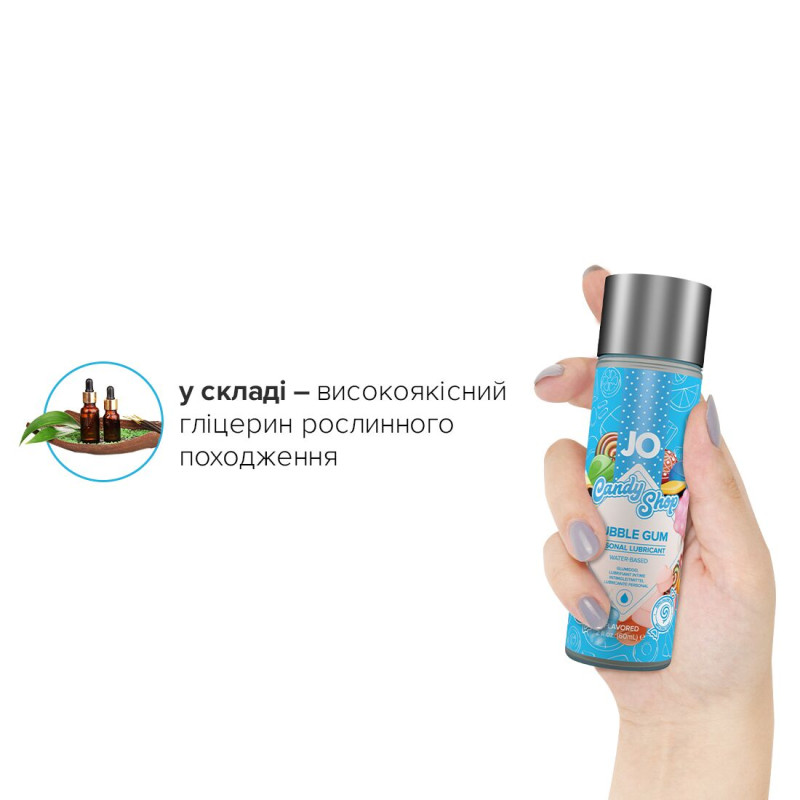 Лубрикант на водній основі System JO H2O Candy Shop Bubblegum 60 мл