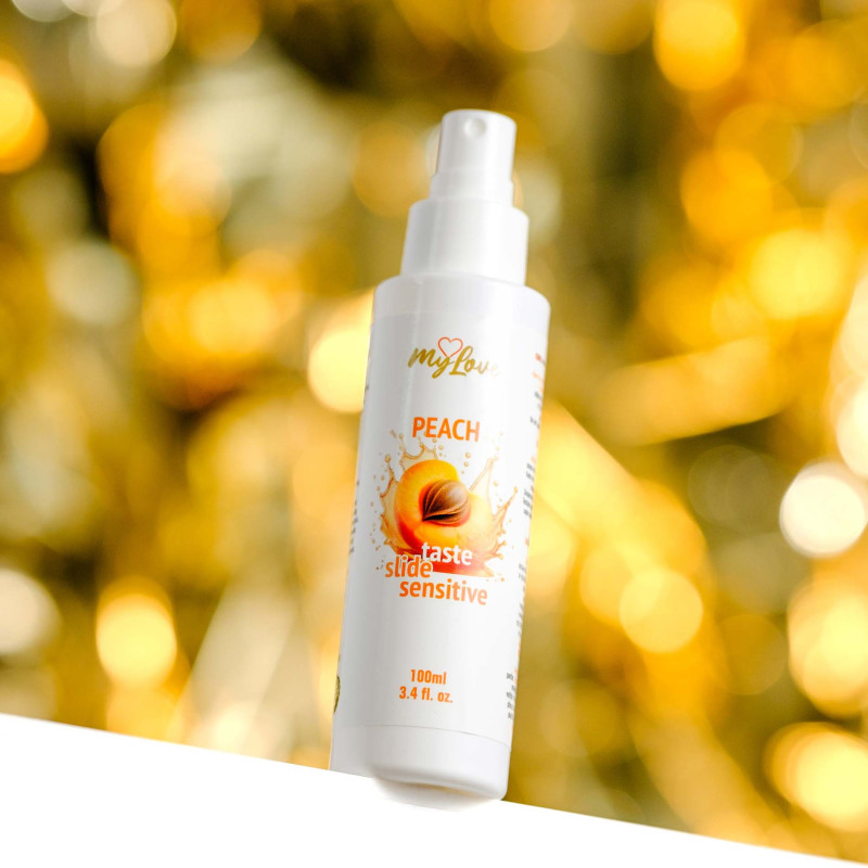 Интимный гель-лубрикант MyLove Taste Slide Sensitive Peach, 100 мл