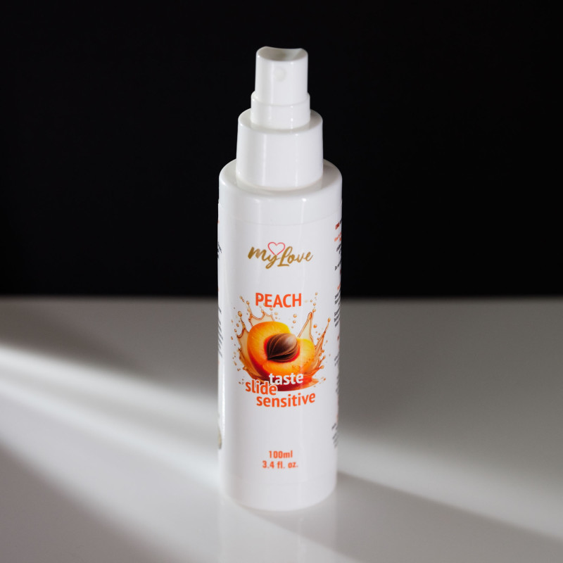 Интимный гель-лубрикант MyLove Taste Slide Sensitive Peach, 100 мл