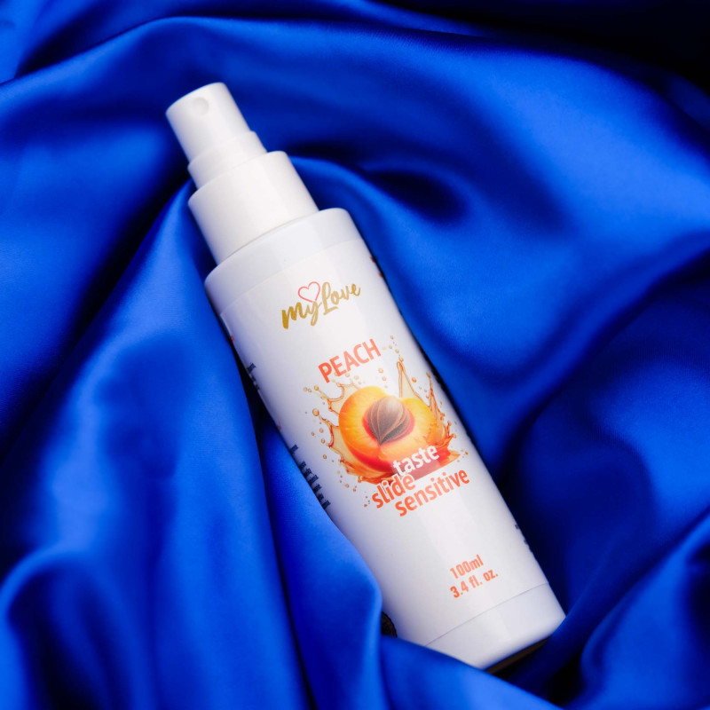 Интимный гель-лубрикант MyLove Taste Slide Sensitive Peach, 100 мл