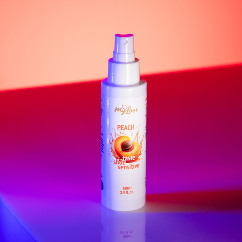Интимный гель-лубрикант MyLove Taste Slide Sensitive Peach, 100 мл